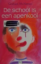 Book cover of De school is een apenkooi