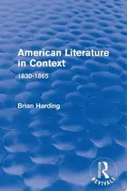 Book cover of American literature in context