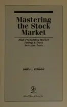 Book cover of The master stock trader