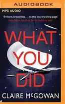 Book cover of What You Did