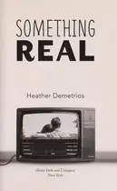 Book cover of Something real