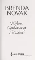 Book cover of When lightning strikes