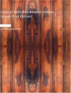 Book cover of Lives of girls who became famous