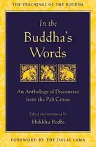 Book cover of In the Buddha's words