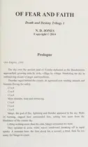 Book cover of Of Fear and Faith