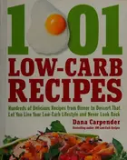 Book cover of 1001 low-carb recipes