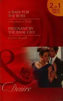 Book cover of A baby for the boss