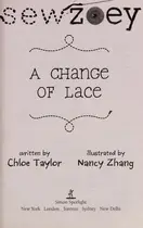 Book cover of A change of lace