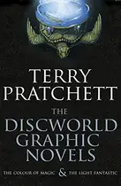 Book cover of The Discworld graphic novels