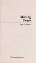 Book cover of Abiding peace