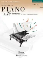 Book cover of Accelerated Piano Adventures for the Older Beginner - Lesson Book 1