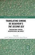 Book cover of Translating Simone de Beauvoir’s The Second Sex