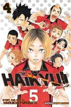 Book cover of Haikyu!!, Vol. 4