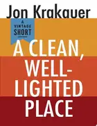 Book cover of A Clean, Well-Lighted Place