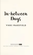 Book cover of In-between days