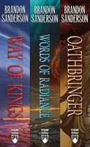 Book cover of The Stormlight Archive, Books 1-3: The Way of Kings, Words of Radiance, Oathbringer