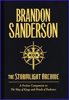 Book cover of The Stormlight Archive - A Pocket Companion to The Way of Kings and Words of Radiance