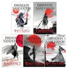 Book cover of The Stormlight Archive Series 5 Books Collection Set by Brandon Sanderson