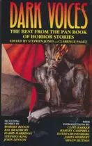 Book cover of Dark Voices: The Best From the Pan Book of Horror Stories