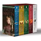 Book cover of George R. R. Martin's A Game of Thrones 5-Book Boxed Set