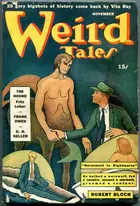Book cover of Weird Tales November 1942