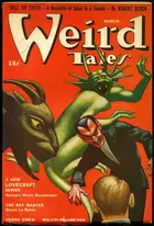 Book cover of Weird Tales March 1942