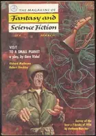 Book cover of The Magazine of Fantasy and Science Fiction, March 1957