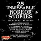 Book cover of 25 Unmissable Horror Stories