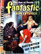 Book cover of Fantastic Adventures, Vol. 4, No. 8, August 1942