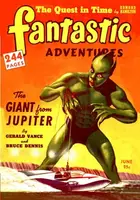 Book cover of Fantastic Adventures, Vol. 4, No. 6, June 1942