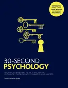Book cover of 30-second psychology: the 50 most thought-provoking psychology theories, each explained in half a minute