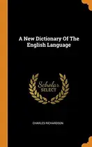 Book cover of A New Dictionary of the English Language