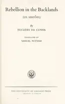 Book cover of Rebellion in the Backlands