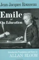 Book cover of Emile, or On Education