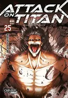 Book cover of Attack on Titan 25