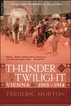 Book cover of Thunder at Twilight Vienna 1913/1914