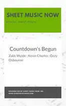 Book cover of Countdown's Begun Sheet Music