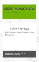 Book cover of Here For You Sheet Music