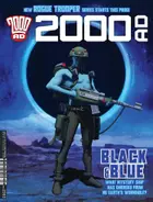 Book cover of 2000 AD Prog 2393 - Black & Blue