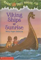Book cover of Viking Ships at Sunrise
