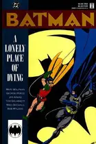 Book cover of Batman: A Lonely Place of Dying