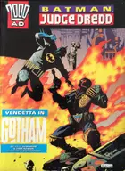 Book cover of Batman/Judge Dredd: Vendetta in Gotham