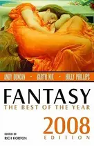 Book cover of Fantasy: The Best of the Year, 2008 Edition
