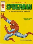 Book cover of Antología del Comic: Spiderman, El Hombre Araña: la fulgurante estrella del comic