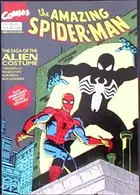 Book cover of The Amazing Spider-Man: The Saga of the Alien Costume