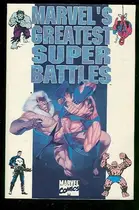Book cover of Marvel's Greatest Super Battles