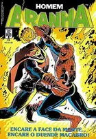 Book cover of Homem Aranha - Encare a Face da Morte... Encare o Duende Macabro!