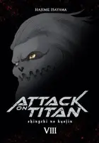 Book cover of Attack on Titan Deluxe 8