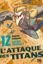 Book cover of L'Attaque des Titans Edition Colossale T12