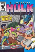 Book cover of O Incrível Hulk nº114 - Mulher-Hulk & Dinossauros